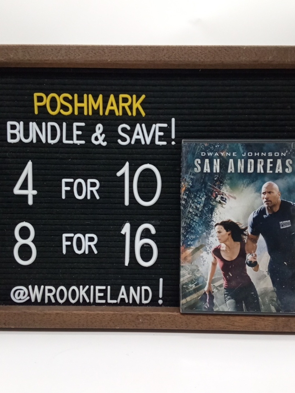 San Andreas DVD#J94